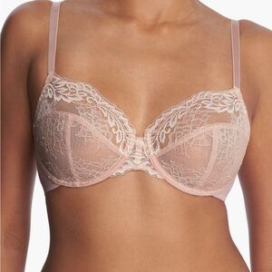 Natori Lace Underwire Bra in Blush